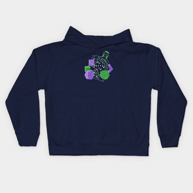 Fortuna Potio Kids Hoodie by PNFDesigns